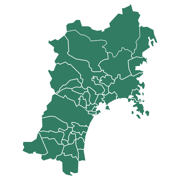 宮城県地図